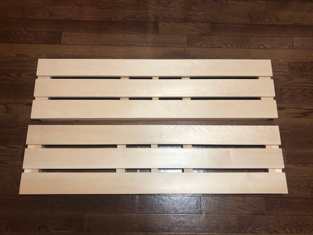 カングー2 トランクボード折りたたみテーブル　塗装仕上げ　ナチュラル