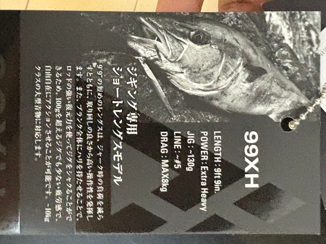 ジャッカル ショアジグロッド CiAN シア ンCiAN-99XH ロックショア