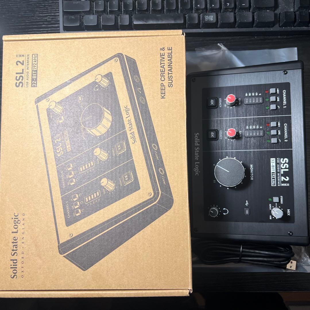 DTM・DAW Solid State Logic SSL2 MK2