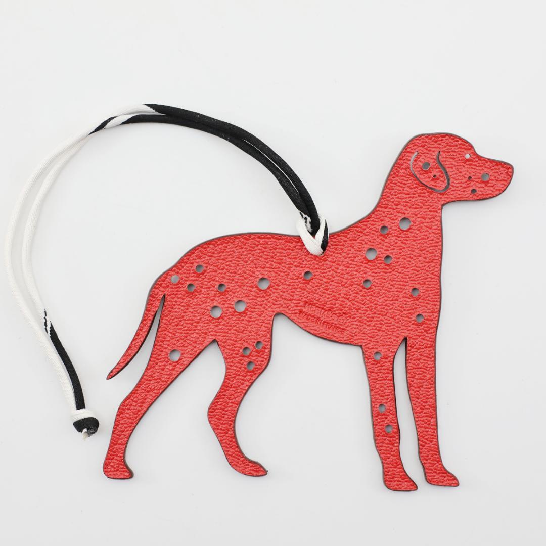 エルメス petit h (プティ・アッシュ) チャーム 犬 ダルメシアン 箱付