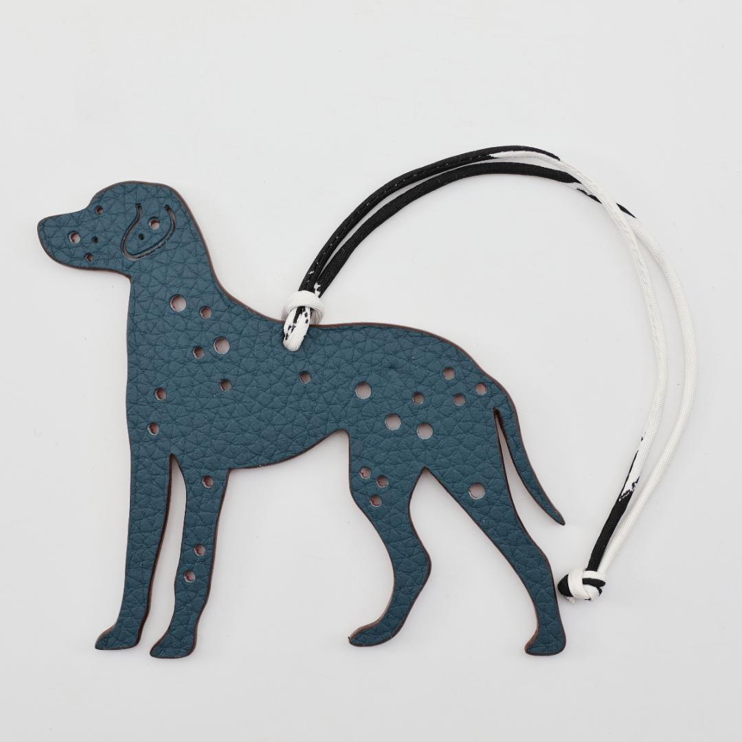 エルメス petit h (プティ・アッシュ) チャーム 犬 ダルメシアン 箱付