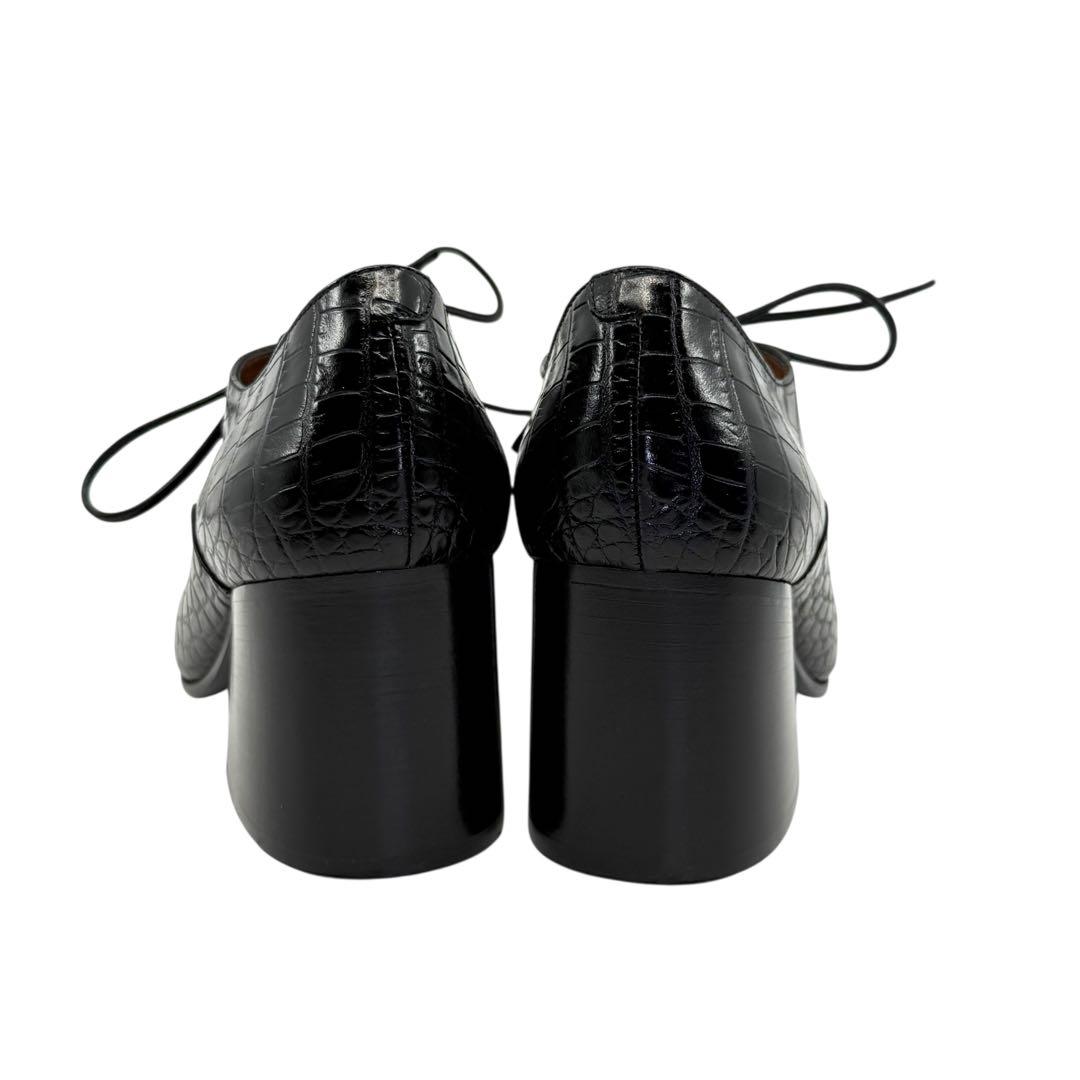 【極希少】セリーヌ　フィービー期　クロコ　パンプス　ヒール　革靴