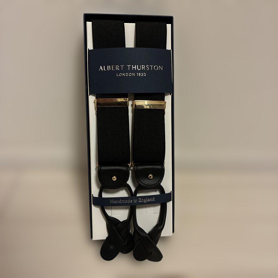  THURSTON ブラックサスペンダー