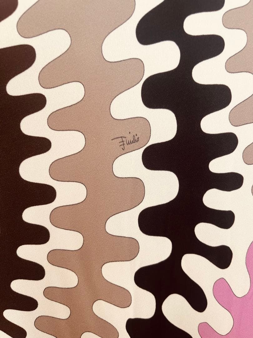 EMILIO PUCCI／長袖ワンピース／36／美品