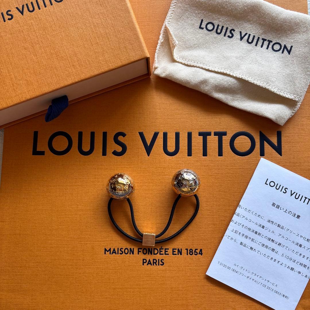 LOUIS VUITTON ボール型ヘアアクセサリー☆M80266