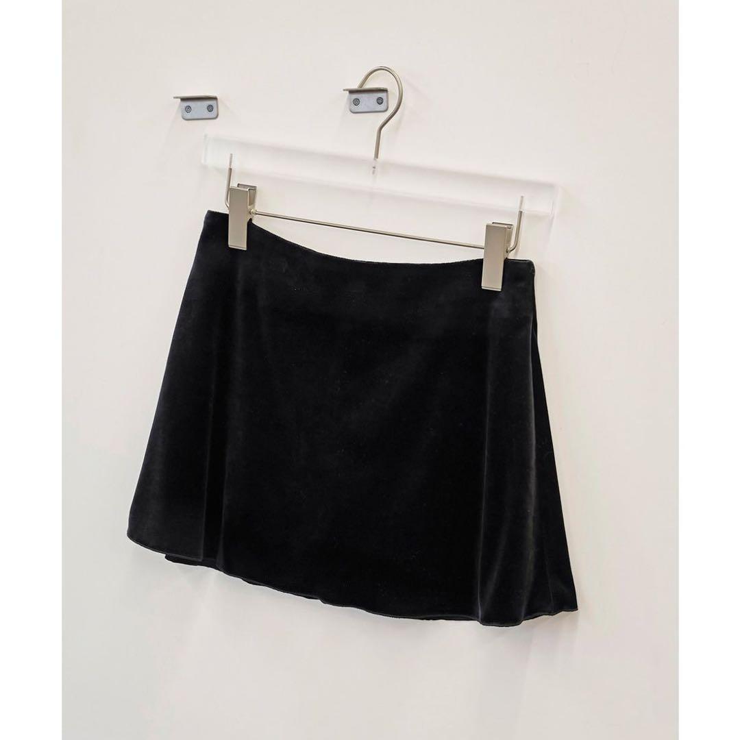 TODAYFUL Velour Square Skirt ベロアスクエアスカート