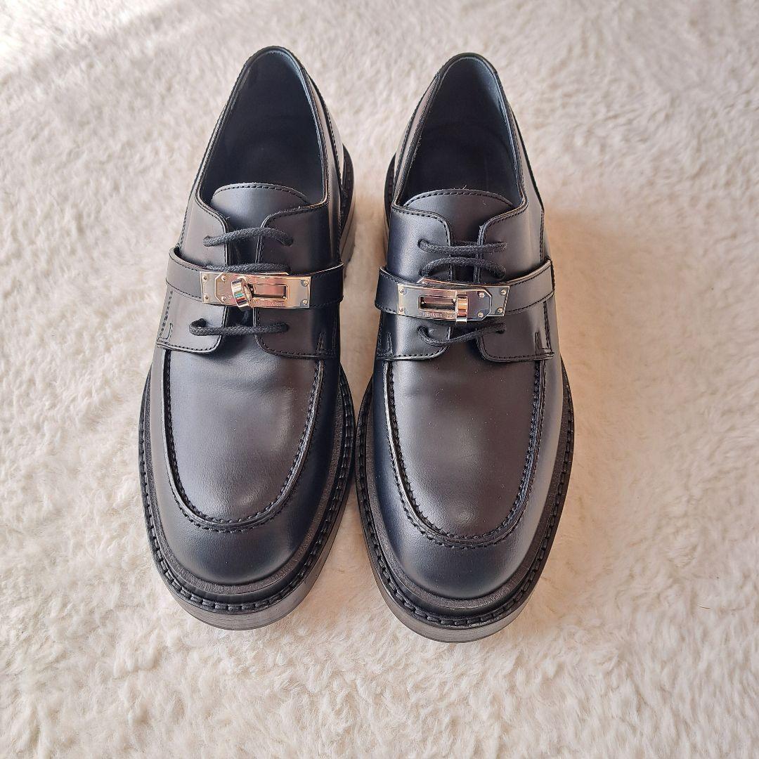 月末SALE　エルメス　ケリー・ダービー　ファースト　ローファー　35