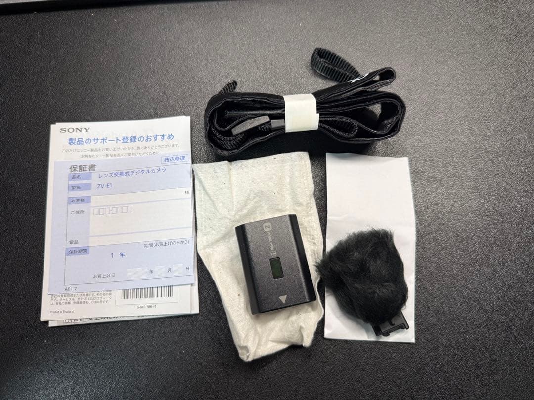 SONY ソニー ZV-E1 本体 美品 ブラック