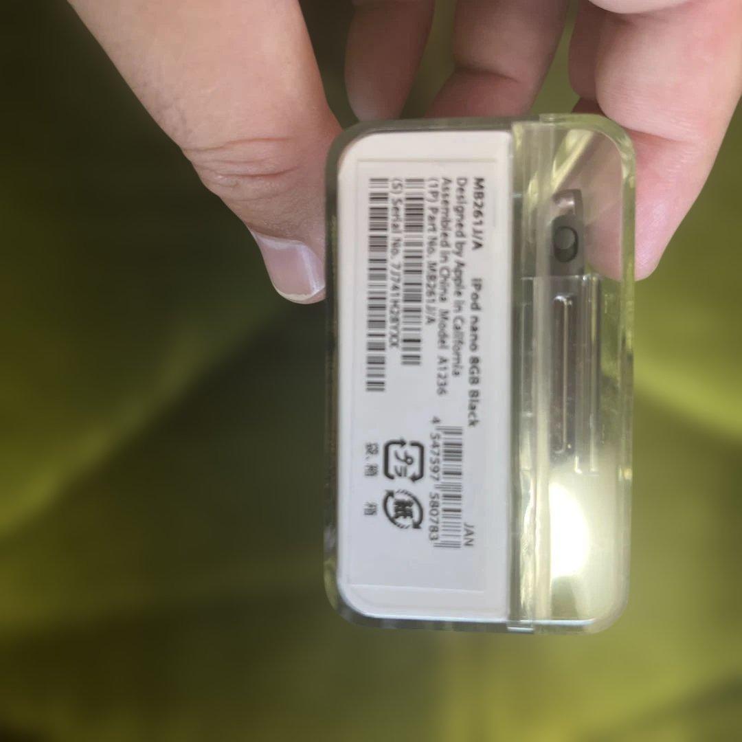 ポータブルプレーヤー Apple iPod nano 8GB PB262J/A