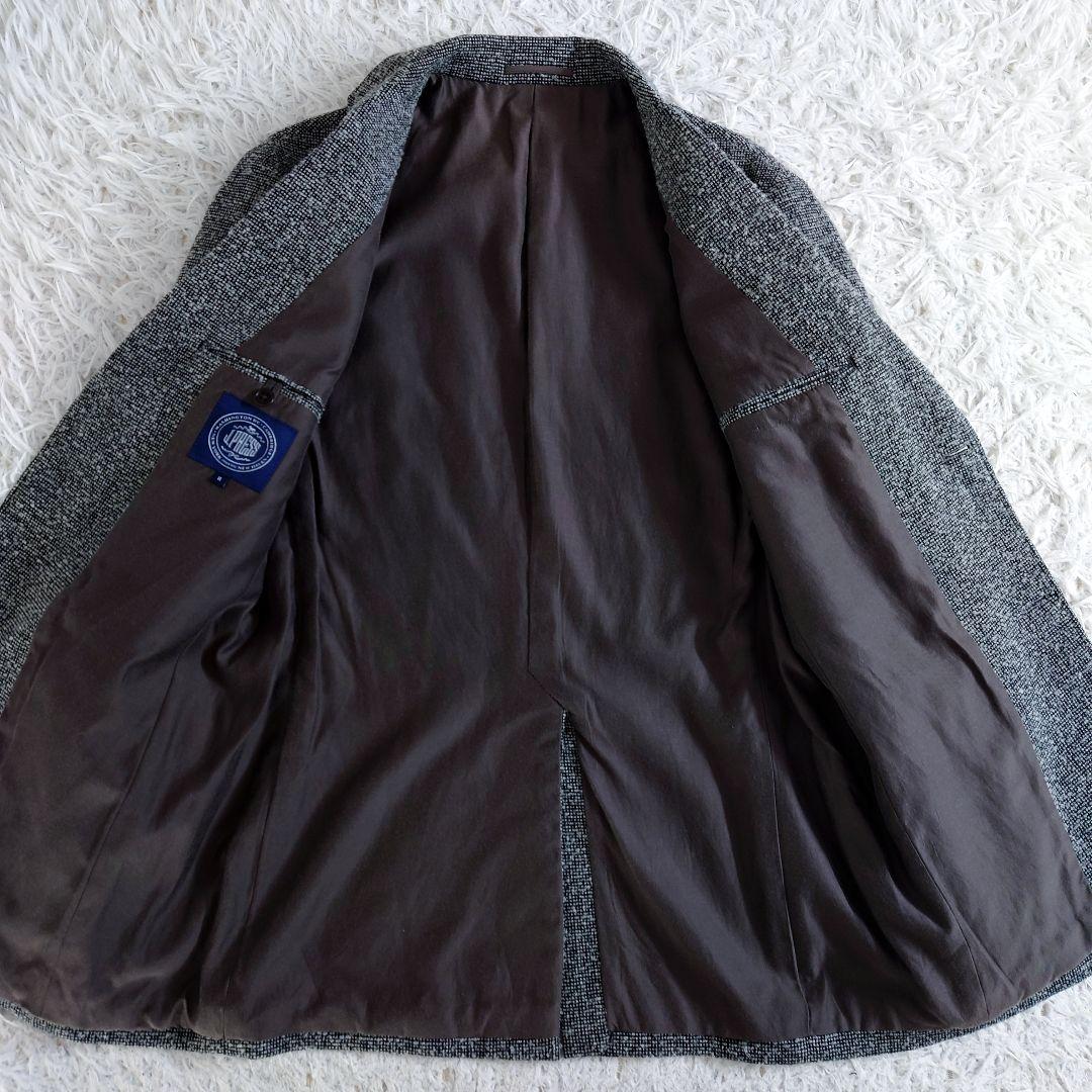 大きいサイズ　アルパカ混　J.PRESS　テーラードジャケット　ツイード　LL