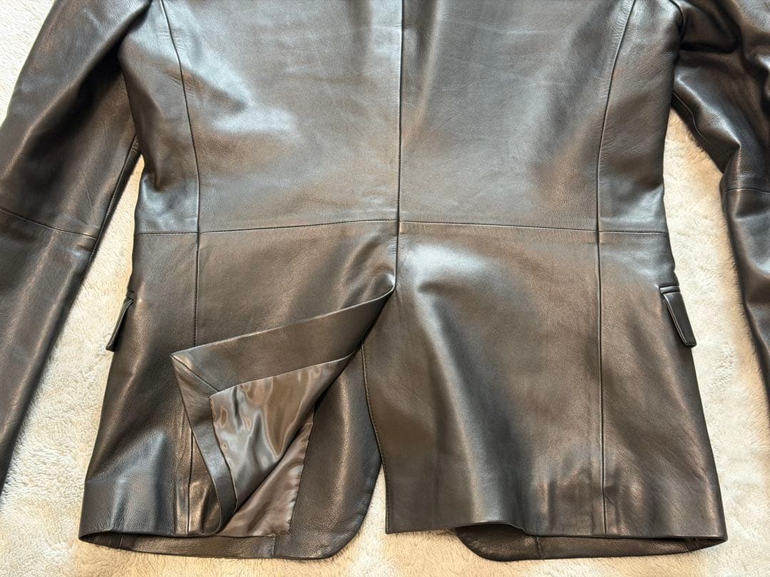 山p 様  カルバンクライン レザー テーラードジャケット