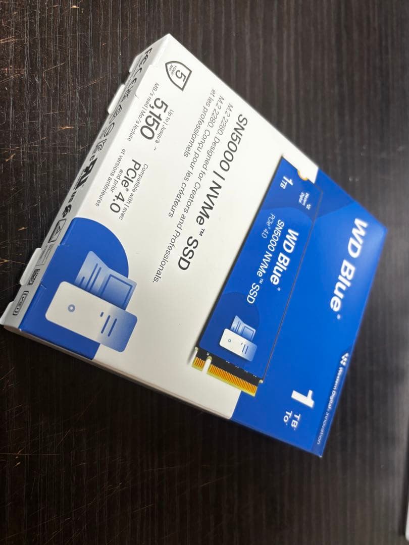 サンディスク　WDSN5000 1TB SSD