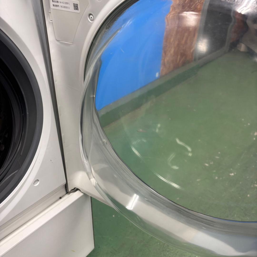 589 ドラム式洗濯機　キューブル　極美品　洗剤自動投入　ヒーター乾燥　保証付き