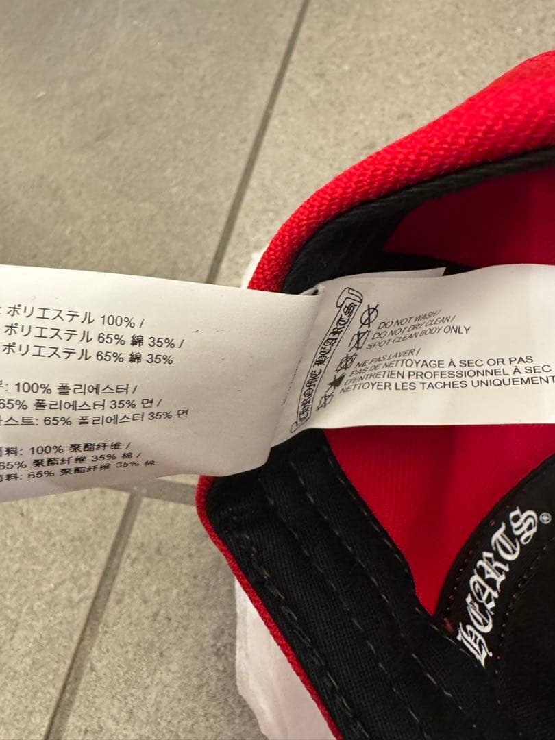 新作CHROME HEARTS クロムハーツ CHロゴ刺繍ベースボールキャップ