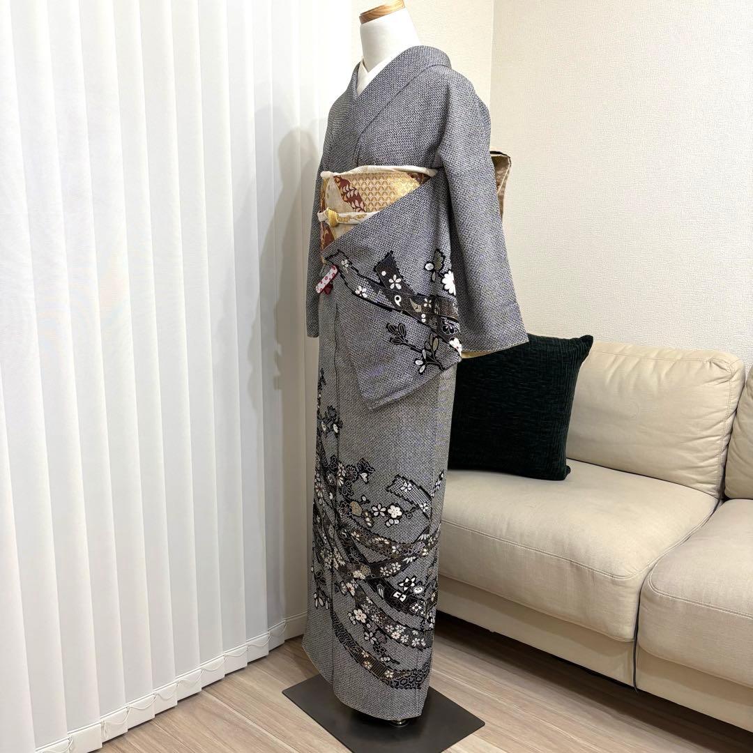 訪問着　フルセット　着物　帯　帯締め　帯締め