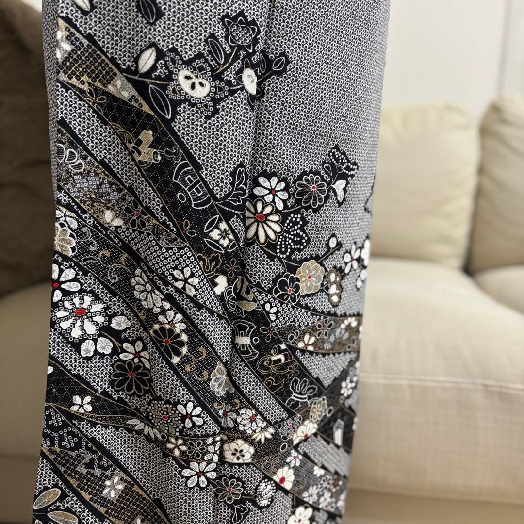 訪問着　フルセット　着物　帯　帯締め　帯締め