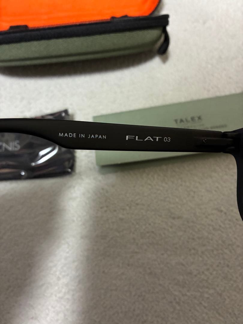 OZNIS FLAT 03 サングラス ブルーミラー TALEX タレックス