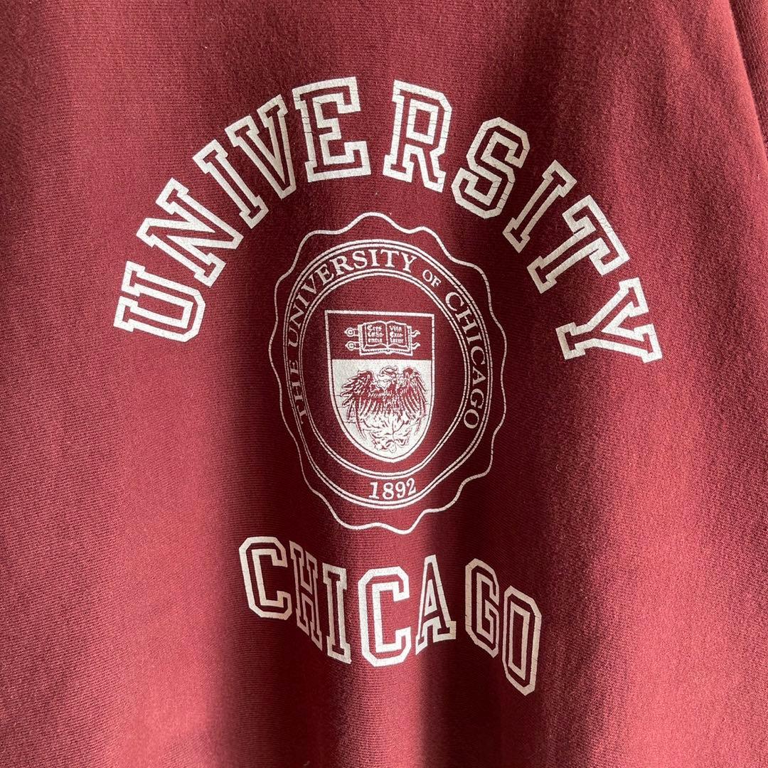 チャンピオン リバースウィーブ スウェットトレーナー カレッジロゴ シカゴ大学