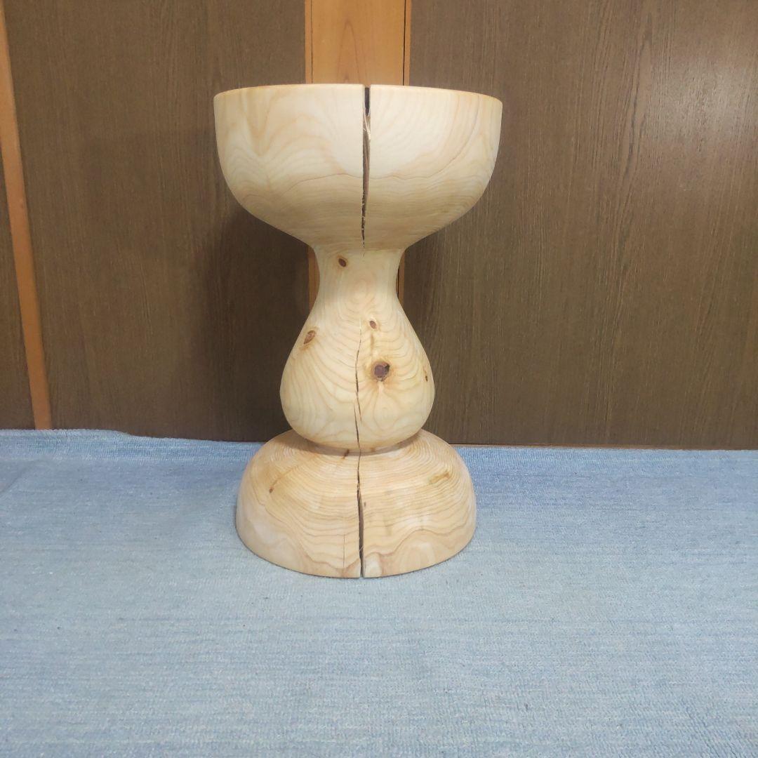 chaosさん専用檜丸太椅子スツール