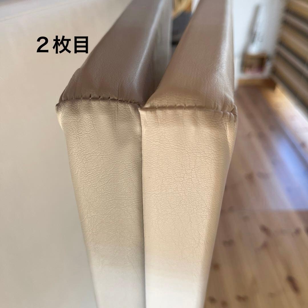 【値下げ中／２枚セット】プレイマット120×160×4cm２枚　厚手折りたたみ