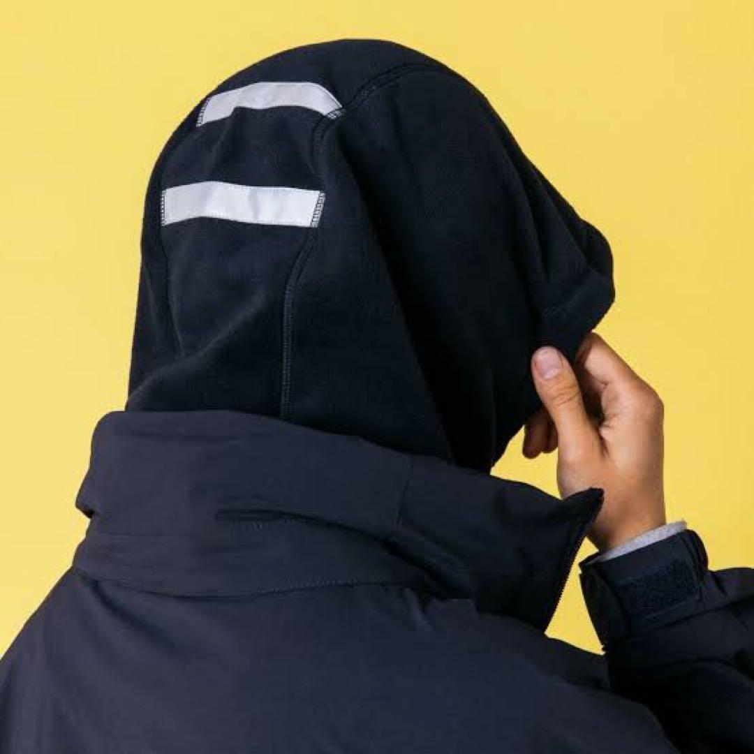 ウェア WILD THINGS BLUE LUG storm hoodie navy