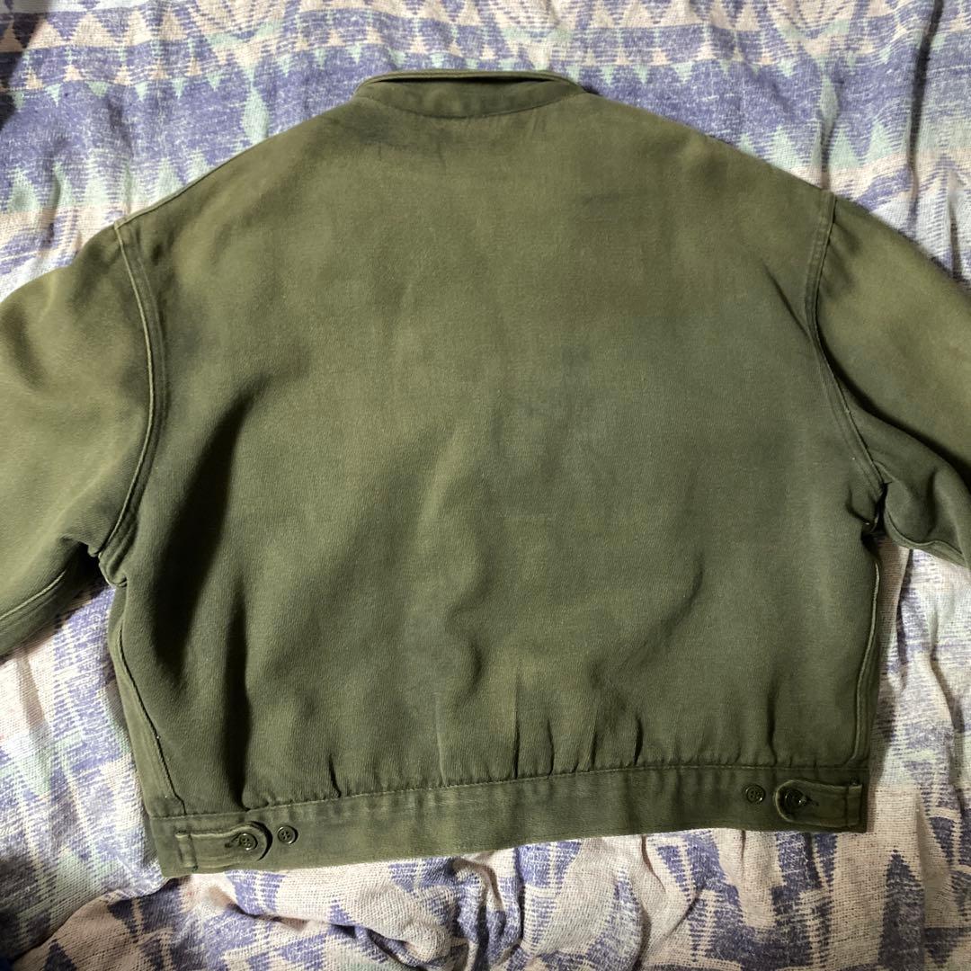 ビンテージ50s コットンウィップコード　ワークジャケット　超BIGサイズXXL