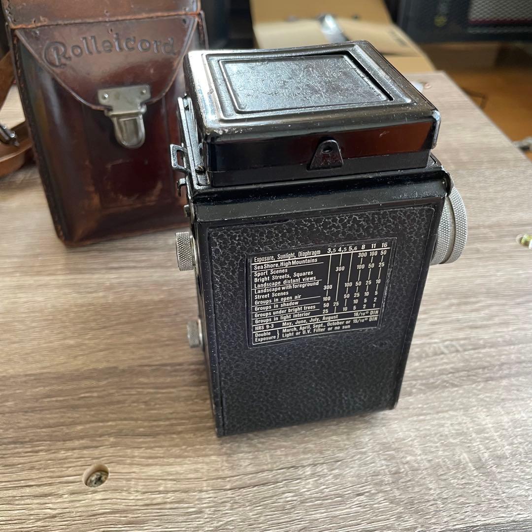 Rolleicord Ⅰa型 二眼レフカメラ レザーケース +おまけ付き