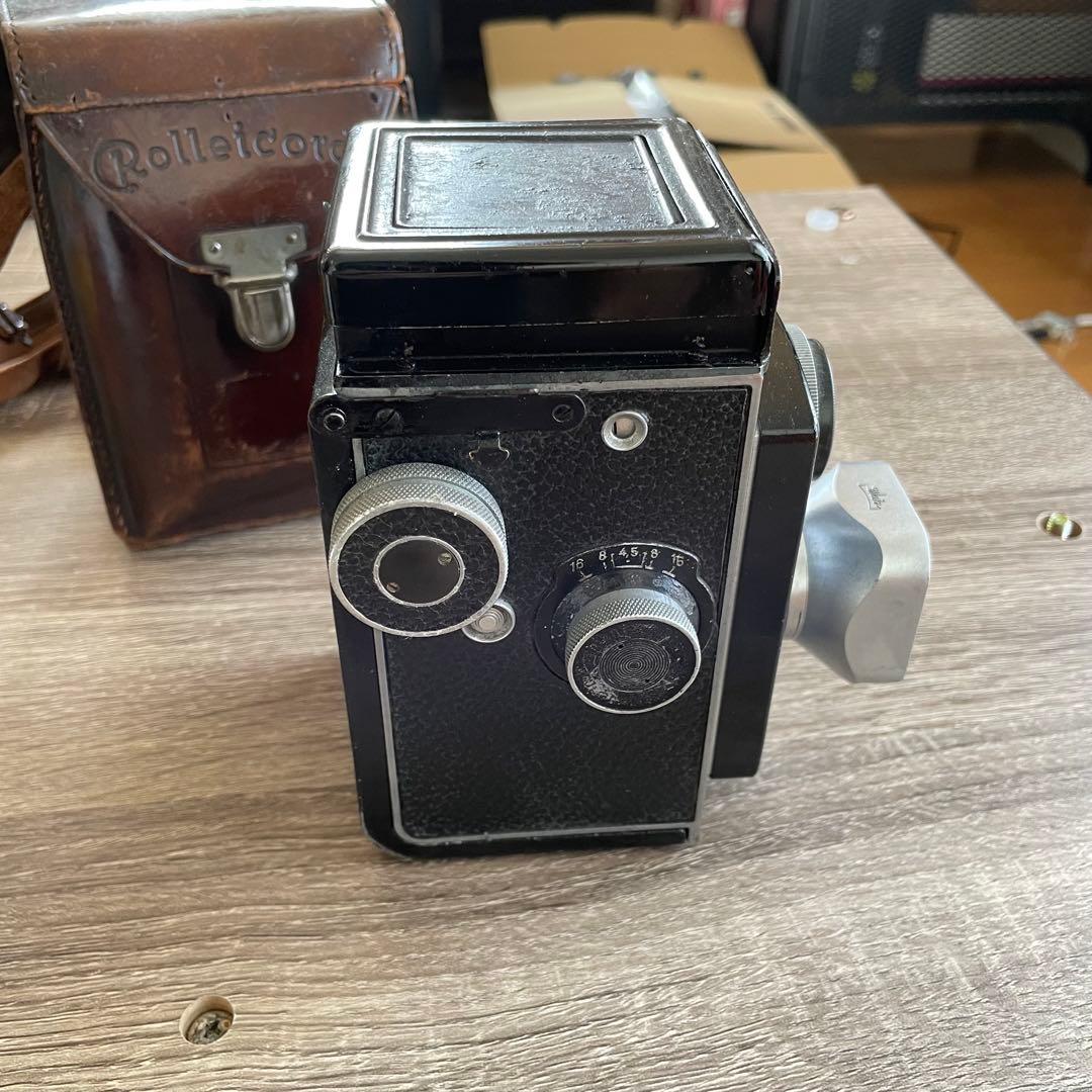 Rolleicord Ⅰa型 二眼レフカメラ レザーケース +おまけ付き