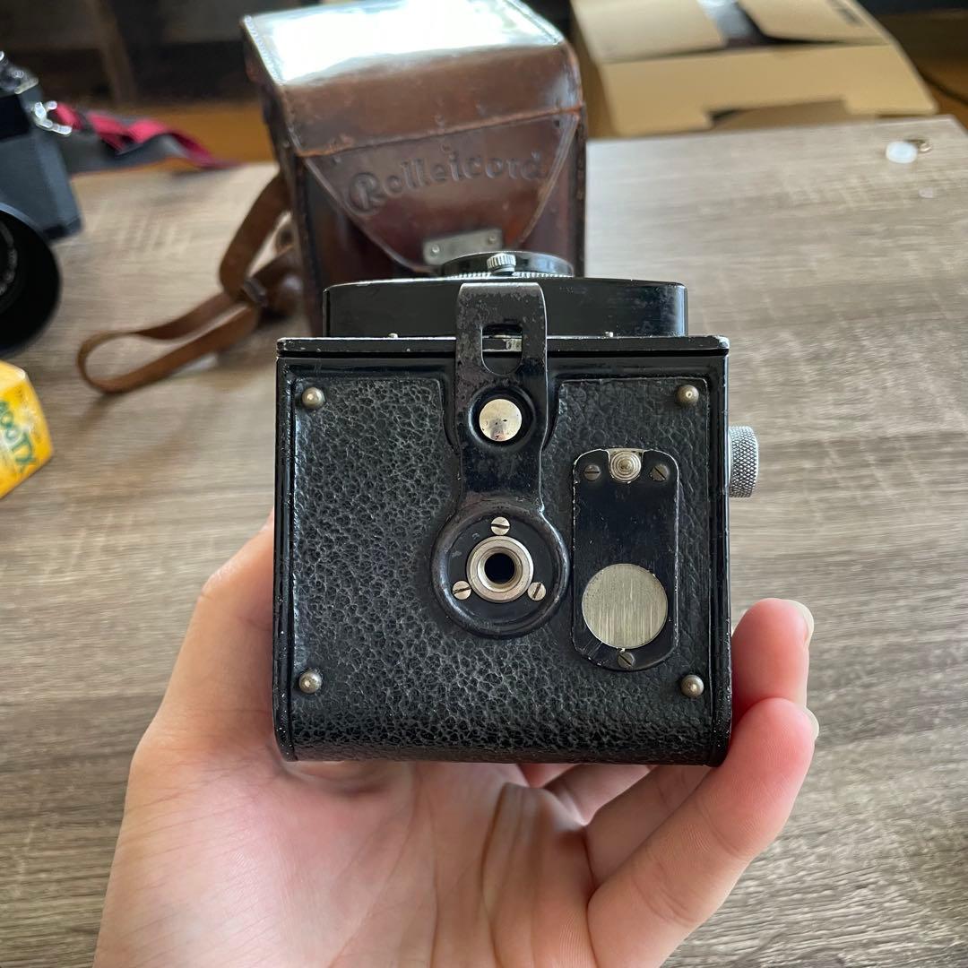 Rolleicord Ⅰa型 二眼レフカメラ レザーケース +おまけ付き