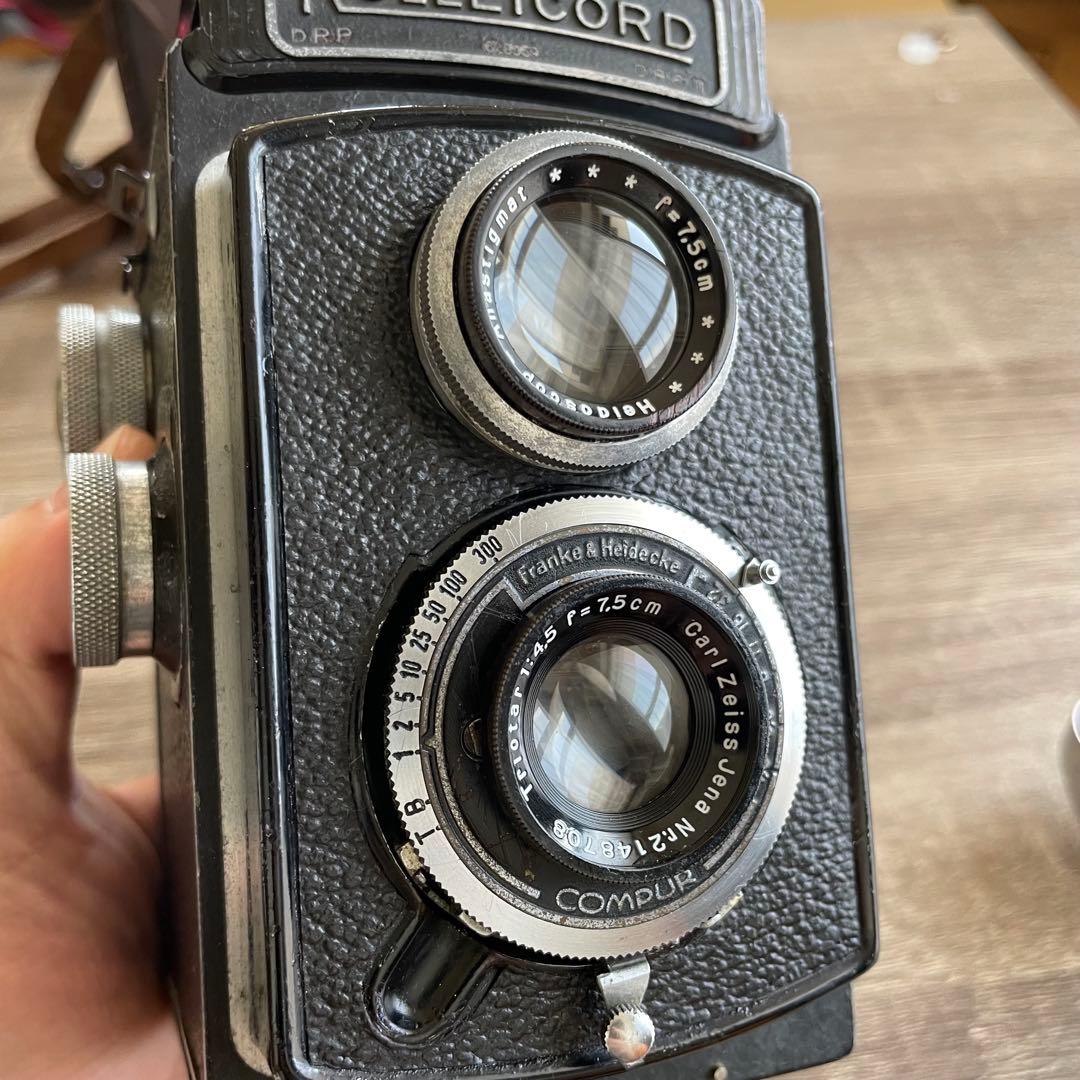 Rolleicord Ⅰa型 二眼レフカメラ レザーケース +おまけ付き