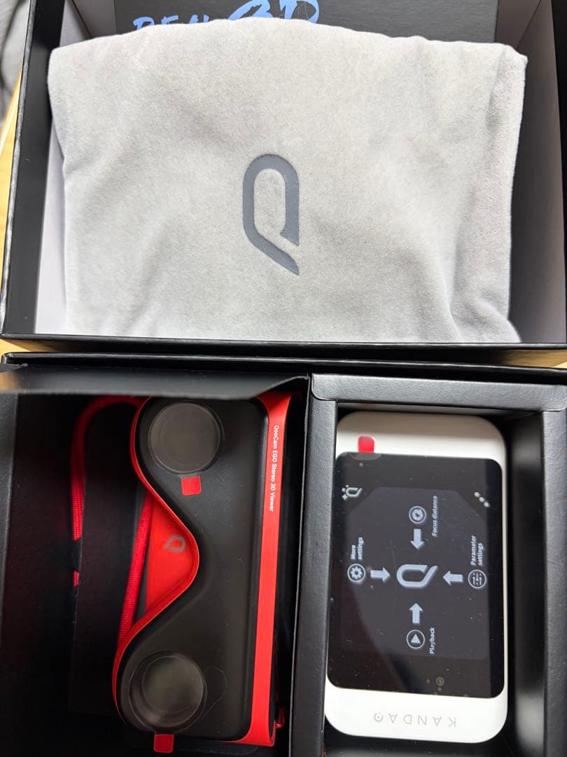 Kandao QooCam EGO 3Dカメラほぼ新品 動作確認済 保護膜未剥離