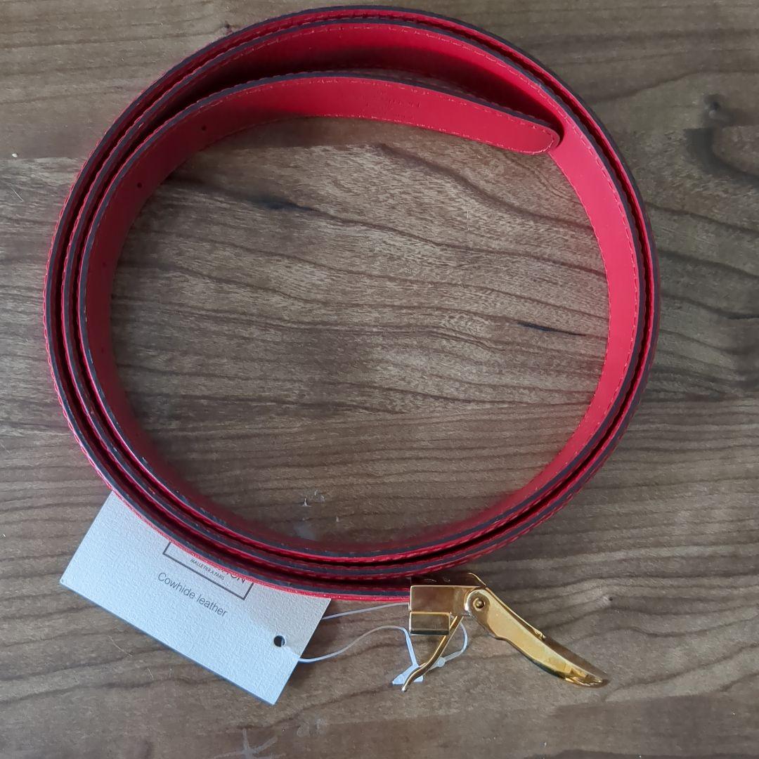 ルイヴィトン エピ　サンチュール　クラシック　ベルト　M6833Q　レッド