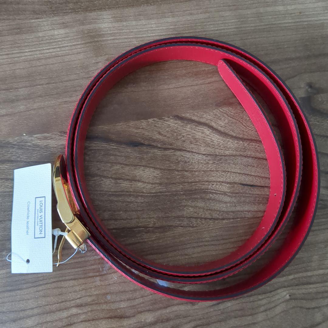 ルイヴィトン エピ　サンチュール　クラシック　ベルト　M6833Q　レッド
