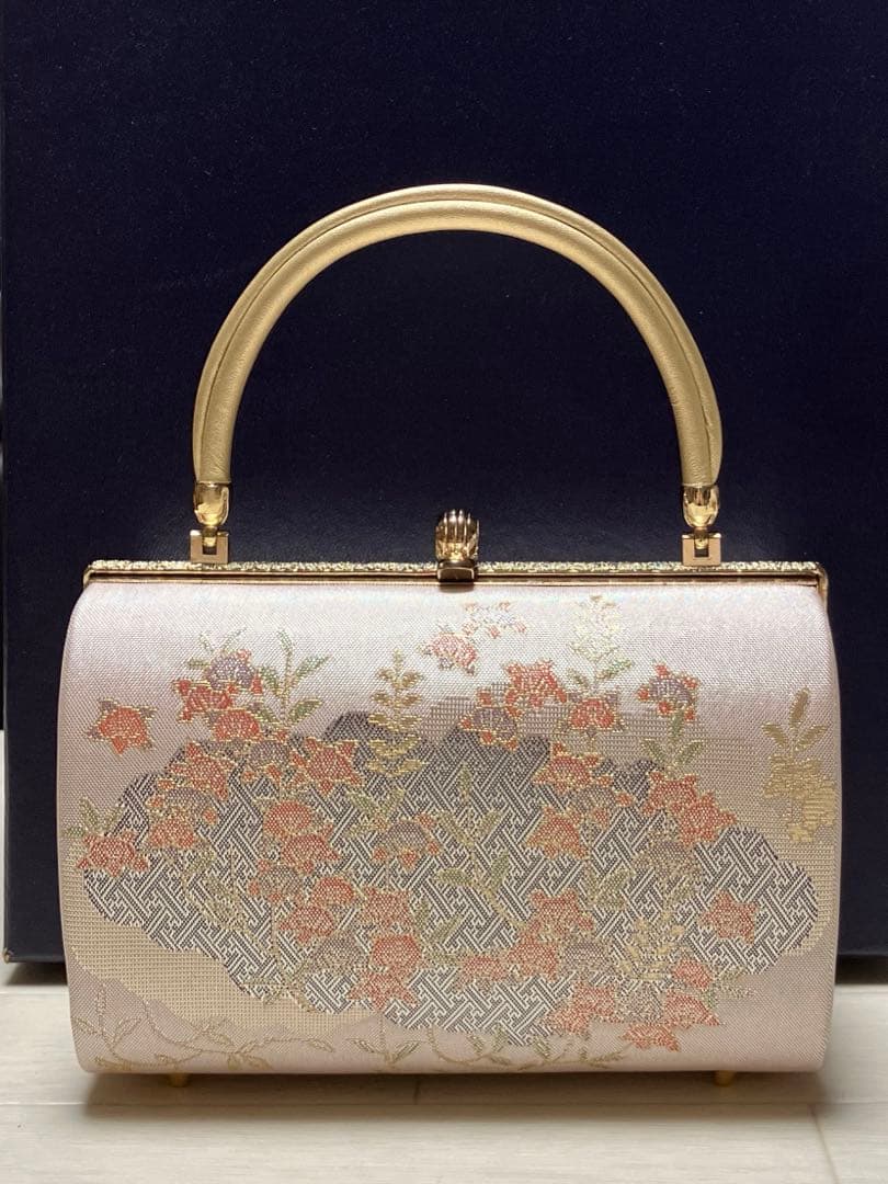 《未使用》伊と忠　草履バッグセット　帯地