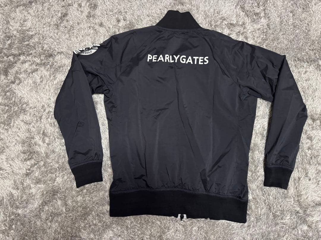 ポメリン 　PEARLY GATES ブラック　フルジップジャケット