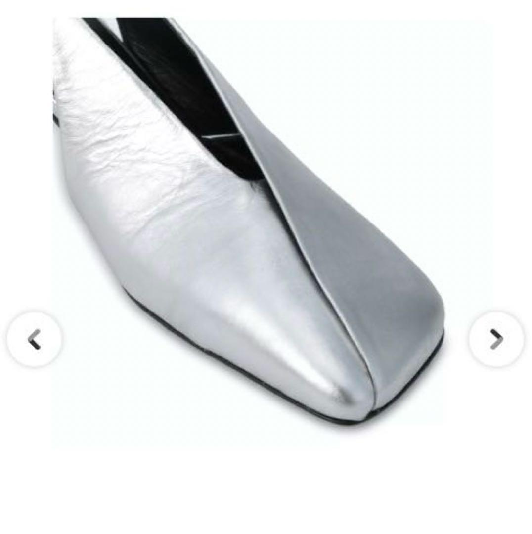 kai！jil sander バックストリングパンプス 35