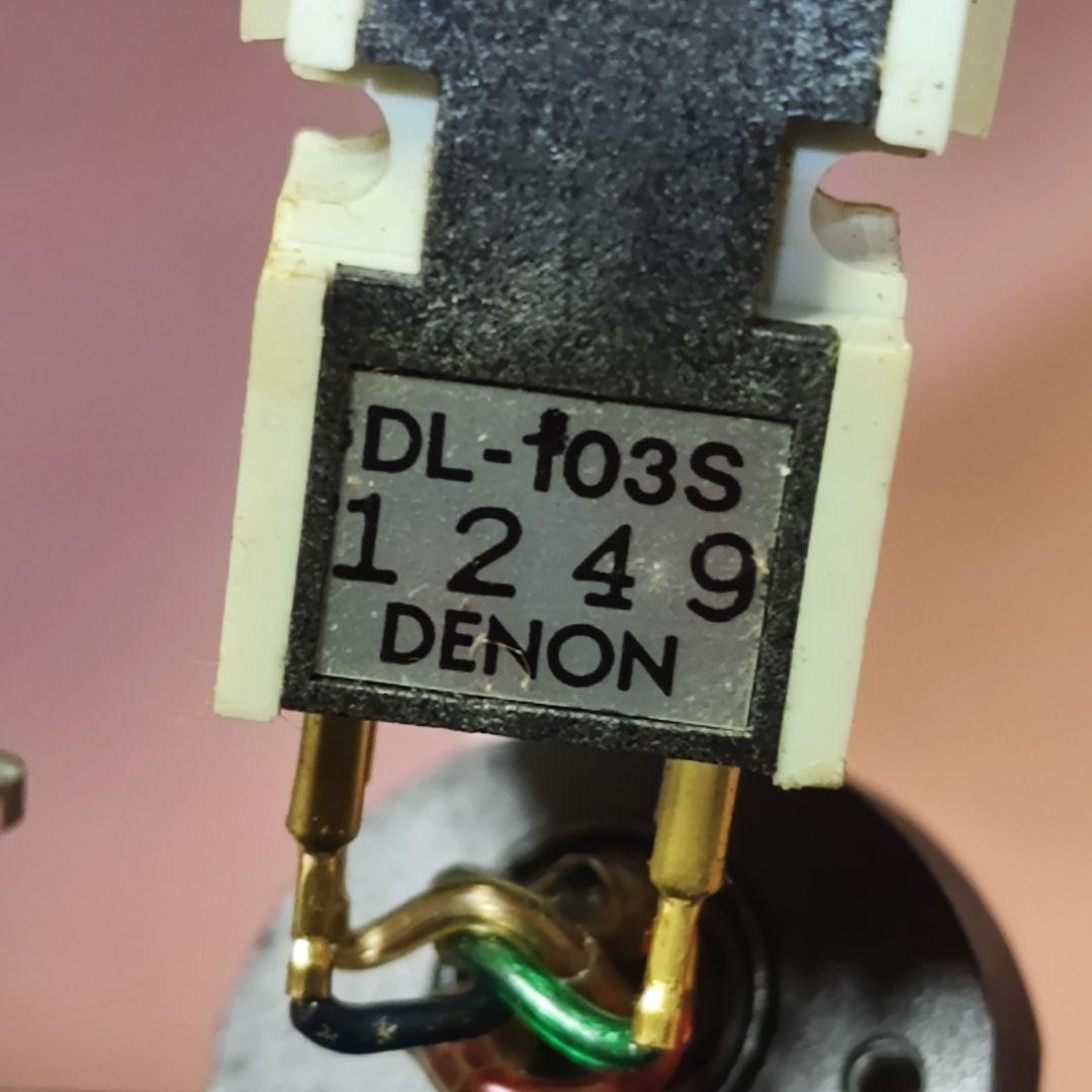 denon カートリッジ dl-103s とヘッドシェル as-3pl