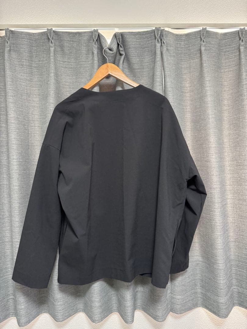 MNMM HAORI ミニマリスト ジャケット ノーカラー ストレッチ