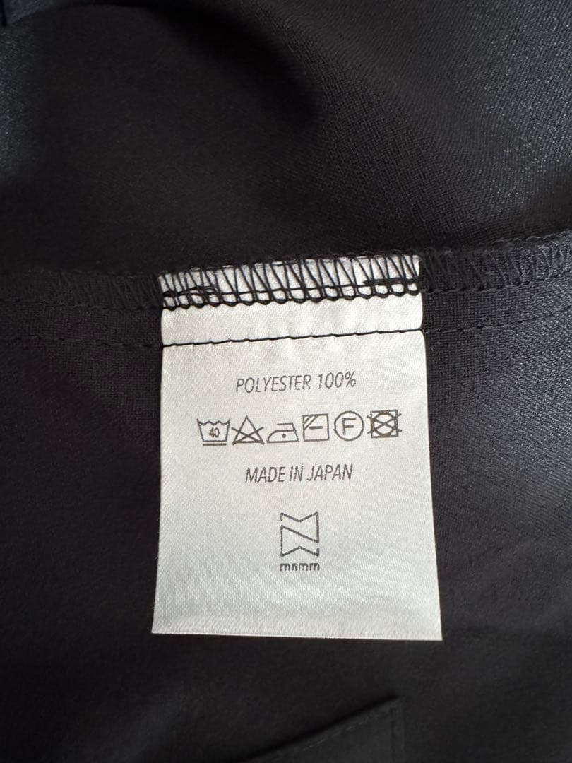 MNMM HAORI ミニマリスト ジャケット ノーカラー ストレッチ