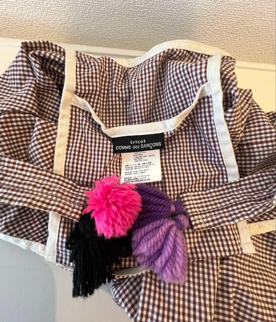 トリコ　コムデギャルソン　カゴバッグ tricot