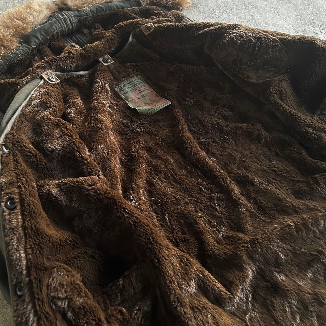 PPFM N-2B ラクーンファー ミリタリージャケット Y2K アーカイブ