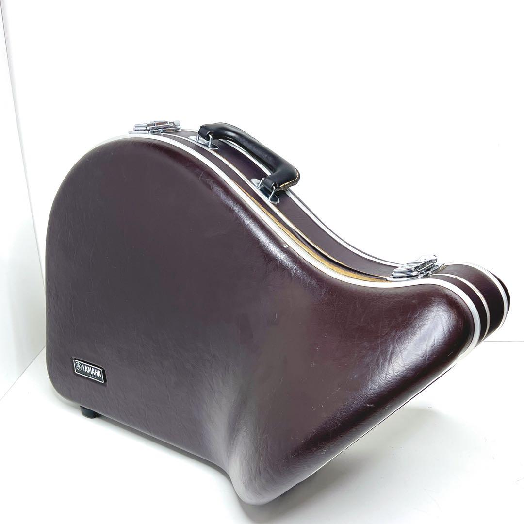 【内装美品】 YAMAHA フレンチホルンケース ブラウン　ハードケース　純正