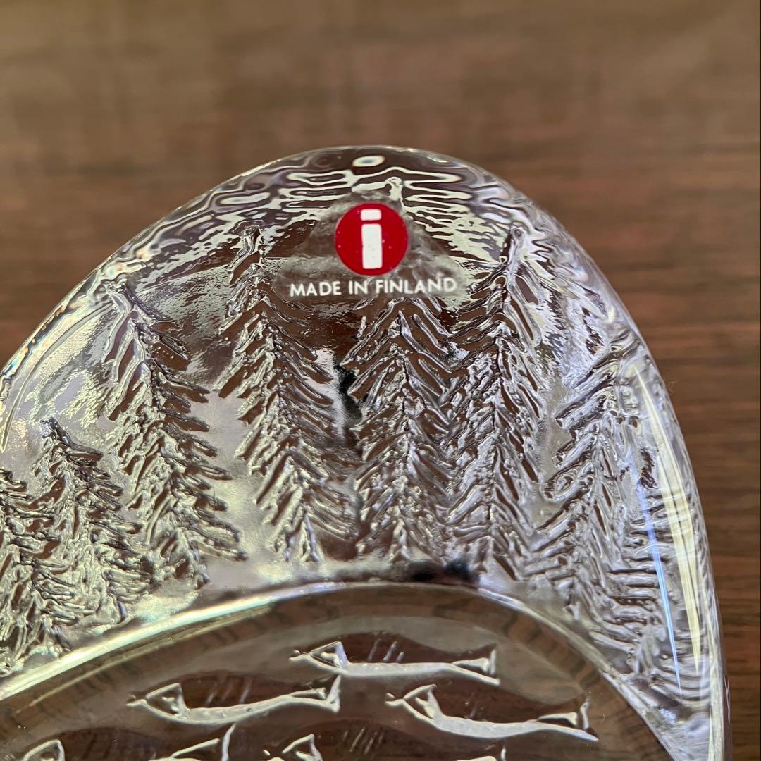 【美品】/イッタラ Ahti/アハティ ペーパーウェイト(置物)