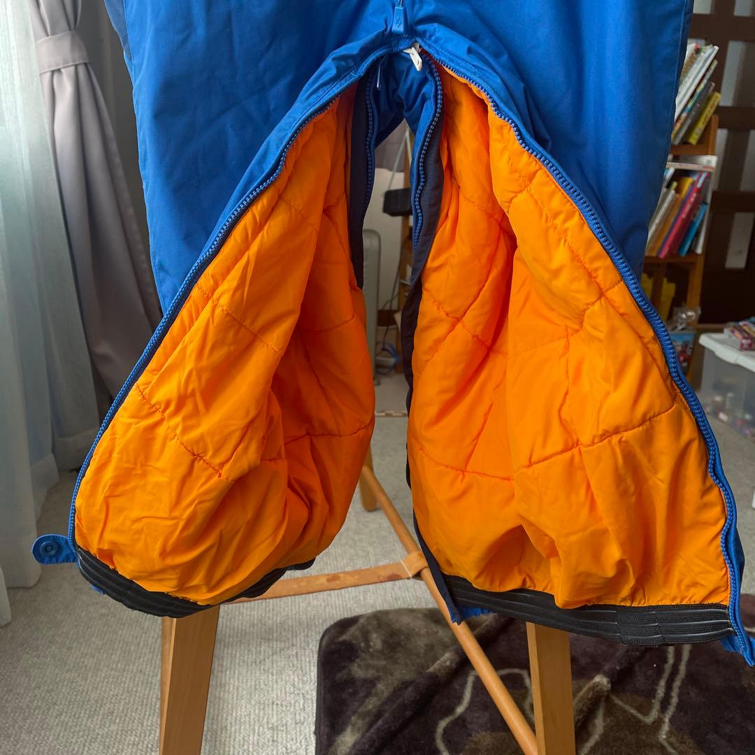 mont-bell 子供用スキーウェア 青　120