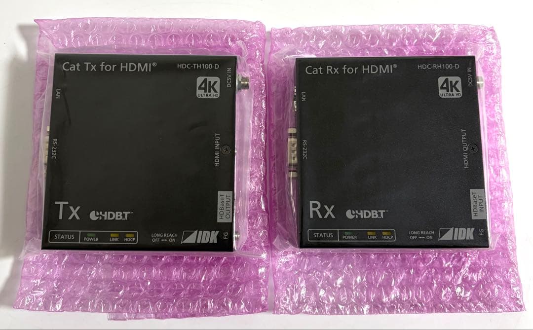 IDK HDMIエクステンダー HDC-RH100-D HDC-TH100-D
