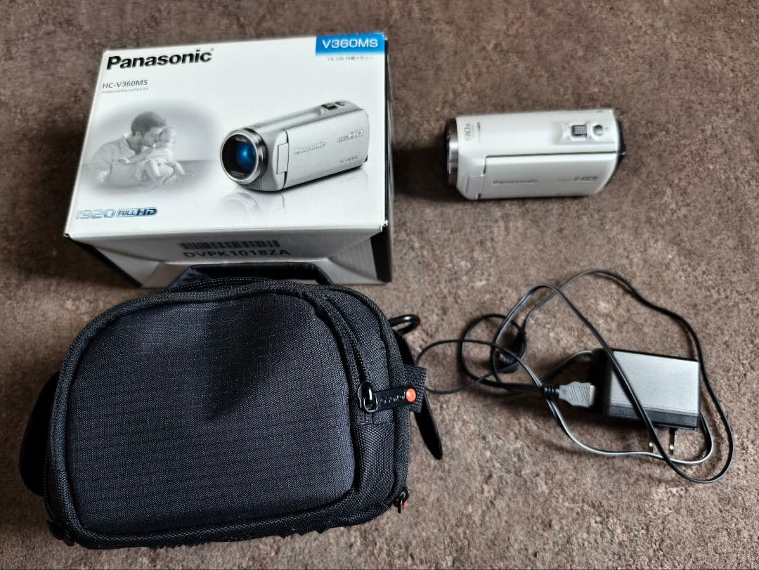 Panasonic HC-V360MS ビデオカメラ 16GB　ホワイト