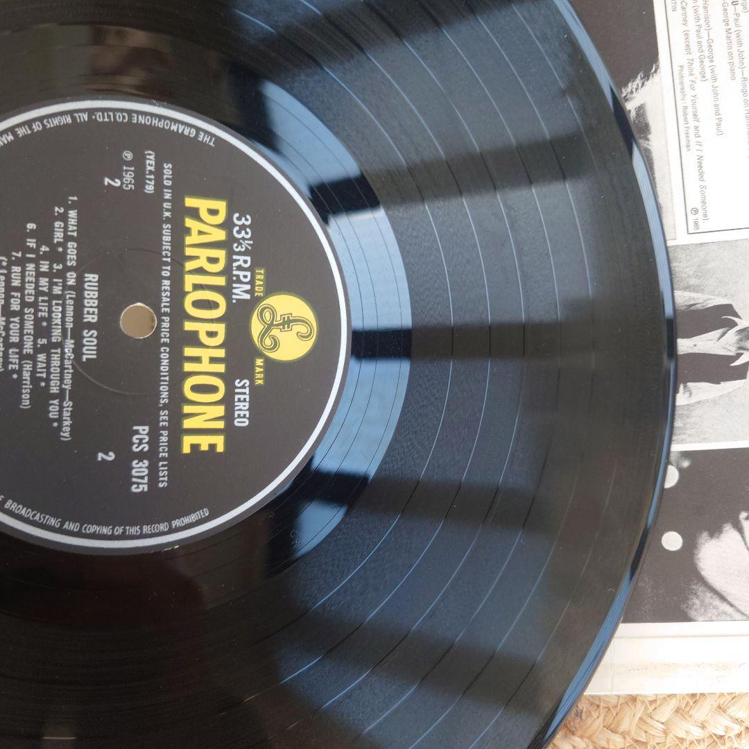 UK盤THE BEATLES RUBBER SOUL