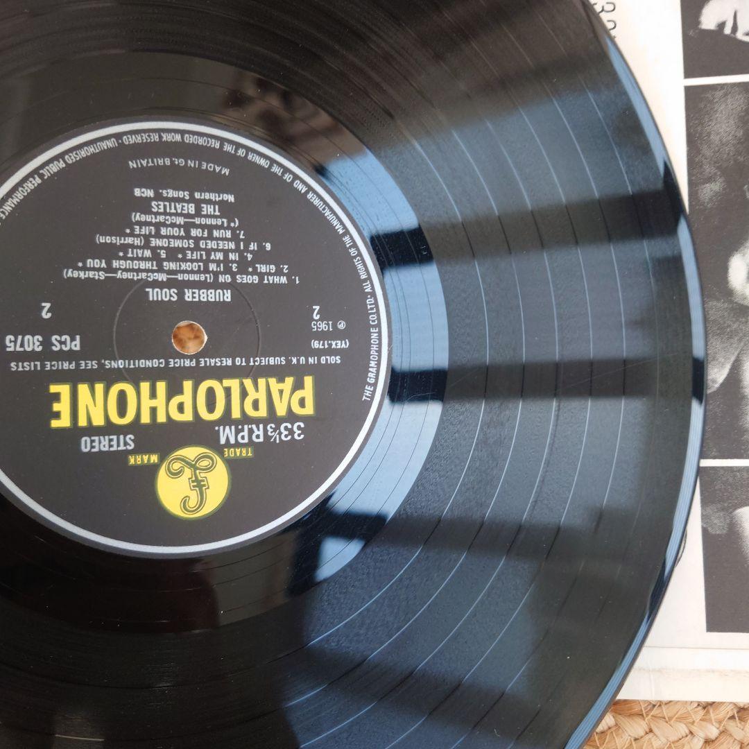 UK盤THE BEATLES RUBBER SOUL