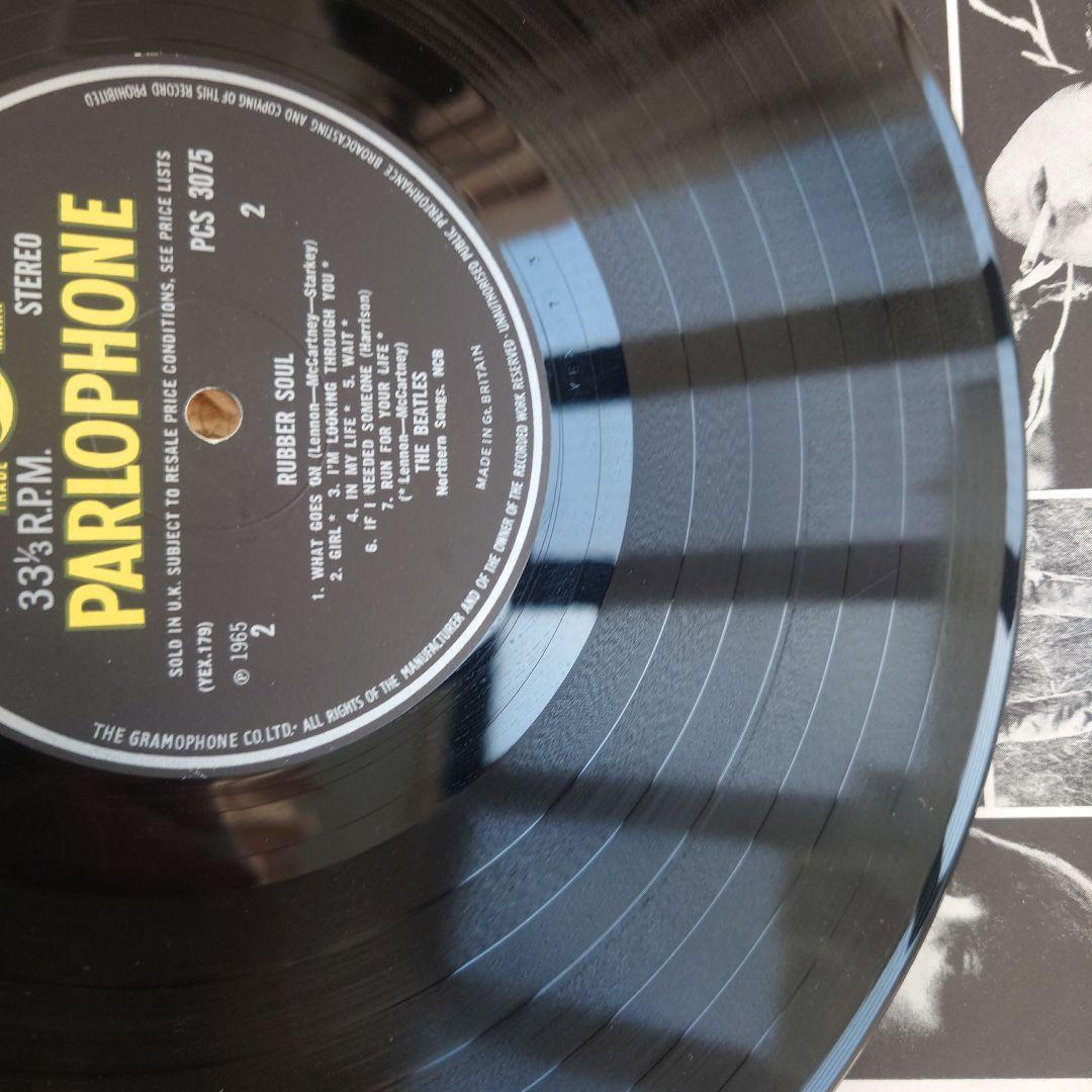 UK盤THE BEATLES RUBBER SOUL