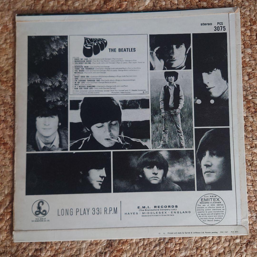 UK盤THE BEATLES RUBBER SOUL